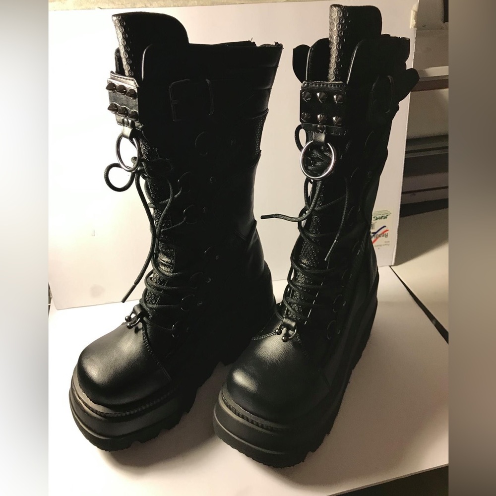 Black Demonia Shaker boot